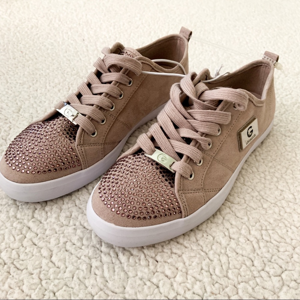 GBG Mauve Rhinestone Low Tops